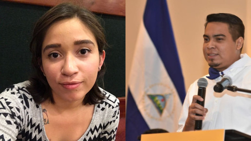 Mildred Rayo y Miguel Flores
https://nicaraguaactual.tv/juez-sandinista-felix-salmeron-declara-culpables-a-jovenes-integrantes-de-aun/